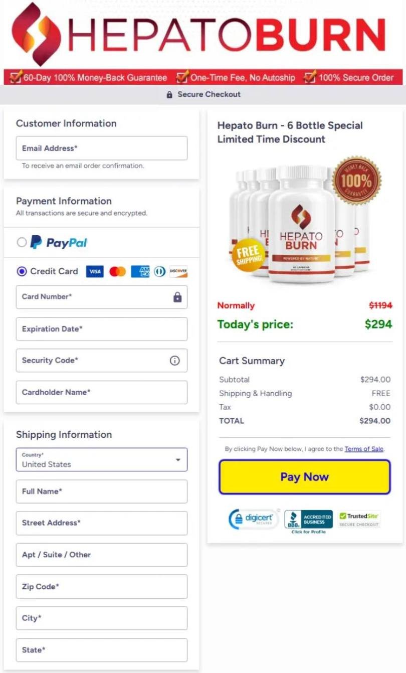 Secure checkout process with encrypted payment system