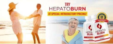 Illustration explaining what HepatoBurn is and how the formula works